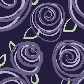 Purple Swirl Rose Essence LARGE