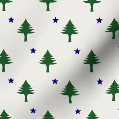 Maine original flag pattern SMALL
