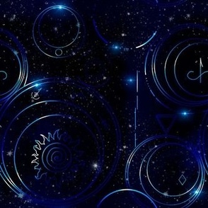 Mystical universe. Esoteric horoscope