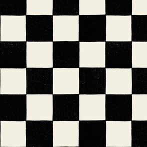 Checkerboard in black