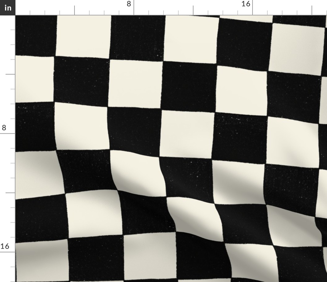 Checkerboard in black