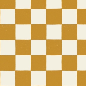 Checkerboard in marigold