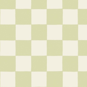 Checkerboard in light green