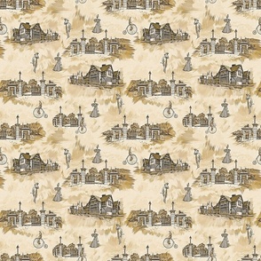 old victorian print pattern