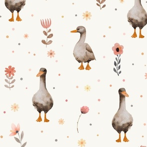 Silly Geese- Geese L -  Easter