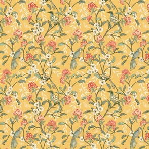 1700’s Chinoiserie - Small - Yellow