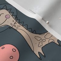 Dinosaurs_floating in planets 