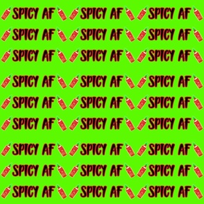 Spicy AF (dog collar layout)