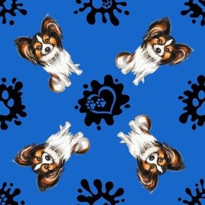 Puppy Love 11 Papillon Blue