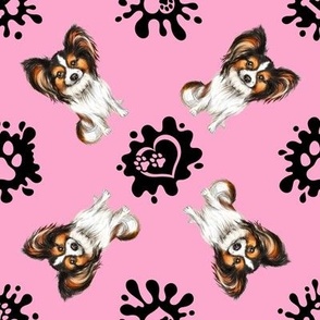 Puppy Love 11 Papillon Pink