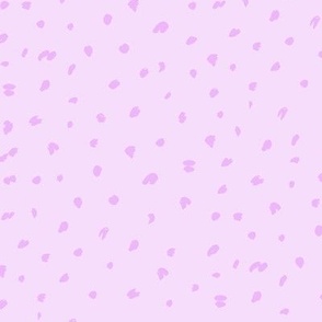 Painted spots Lilac Purple by Jac Slade