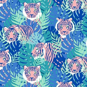 Pink Tigers in the Blue Jungle