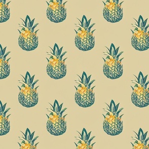 Retro Pineapples