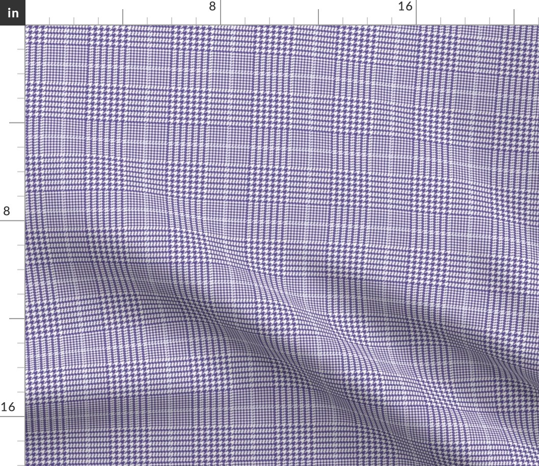 glen check plaid dark purple