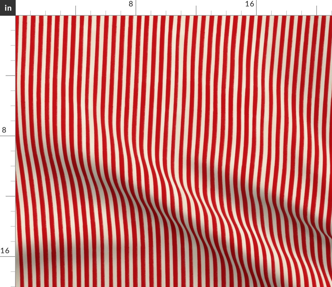 Painted stripe red