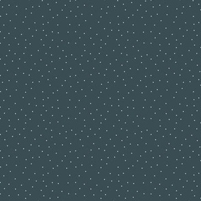 SPECKLED IN SPRUCE - 3X3 - POLKA DOTS - BLUE