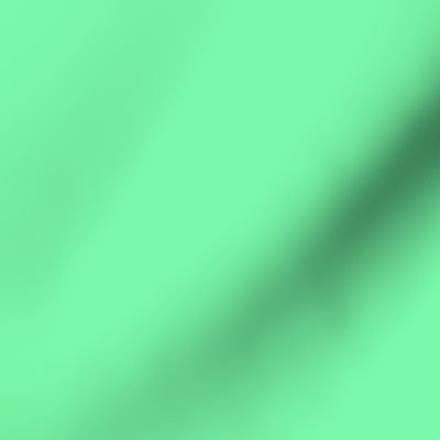 SOLID SEAFOAM GREEN  #7af9ab HTML HEX Colors