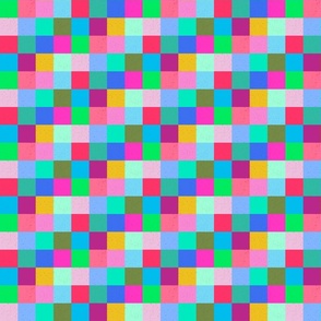 Multi colored checks squares || colorful tiles