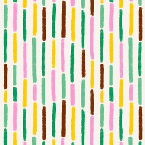 Pastel Stripes / Lovely Spring Stripes / Lovely Spring Collection / Coordinating Fabric Designs