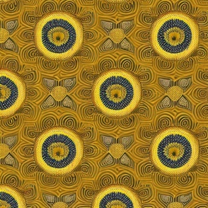 Regal Gold Mandala Design 