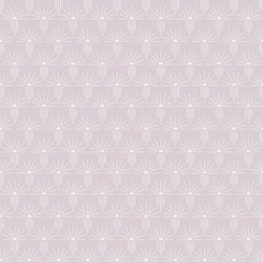 small sun rays tile raio de sol in lilac wallflower