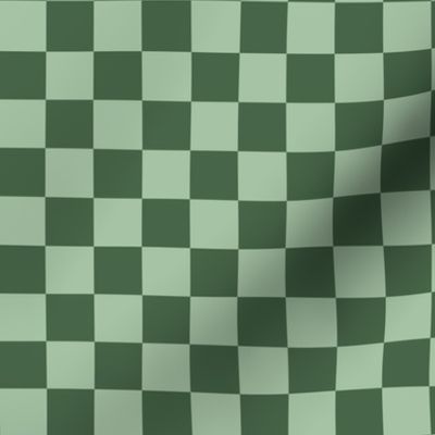 Checkered Green St Patricks Retro 