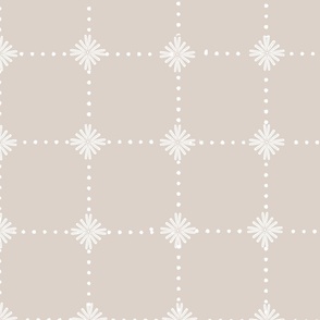 Beige and white pattern
