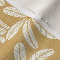 Palm Trees- Vintage Colors- Honey Gold-  Bohemian Botanical- Boho Plants- Earth TonesTropical Wallpaper- Small