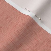 Coral Pink- Solid Color with Linen Texture- Faux Texture Wallpaper- Sea_ Sun and Surf- Vintage Colors