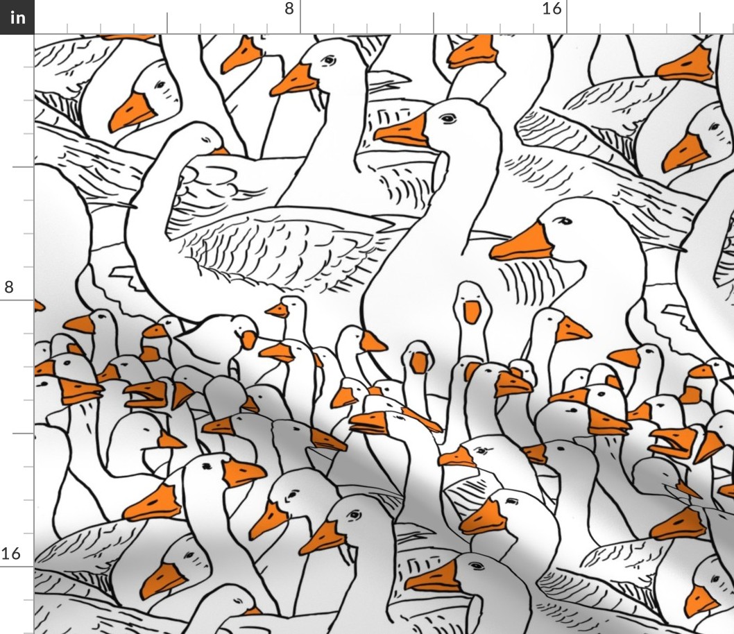geese pattern