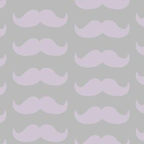 Mustache Pattern (rose)