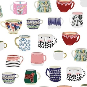 Cute Mugs Print