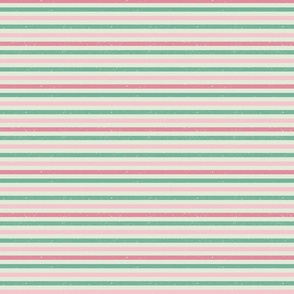 Textured stripes pink and green