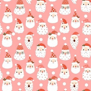 Cute  Santa Faces 