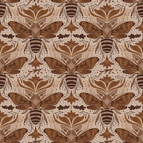 Earth tone Boho Bee