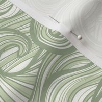 Caribbean Sea- Ocean Waves- California Summer Beach- Hawaii Surf- Wallpaper- Soft Earthy Green Wallpaper- Pastel Sage Green- Small