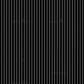 Black pinstripe pattern