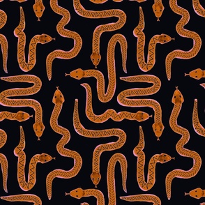 Snake (Black & Orange)