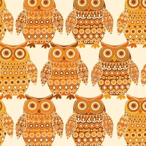 265 Orange Owls