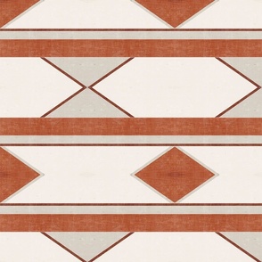 Farmhouse Geometry No.001 - Vintage Desert / Large