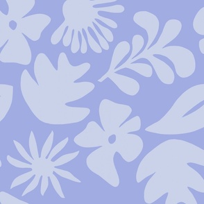 flat-retro-papercut-tropical-floral-foliage-print-blues-150DPI-2800x2800px