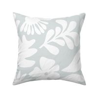 flat-retro-papercut-tropical-floral-foliage-print-grey-white-150DPI-2800x2800px