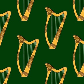 Celtic Harp (large scale) 