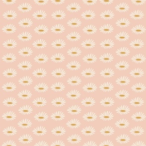Daisy on pink by Monica Kane design 