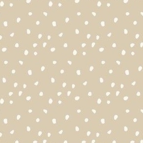 Off White Cream Marks on a Neutral Tan Background