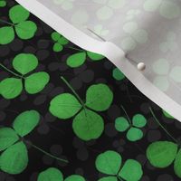 Pressed Shamrocks and Clovers (small scale)  
