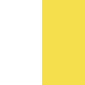 6 inch Illuminating Yellow and white stripe vertical