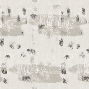 Abstract Brown Markings B -warm gray (large scale)