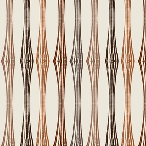 Demi  stripe- chocolate  (large scale)