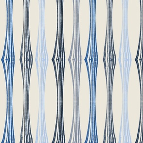Demi  stripe- blue   (large scale)